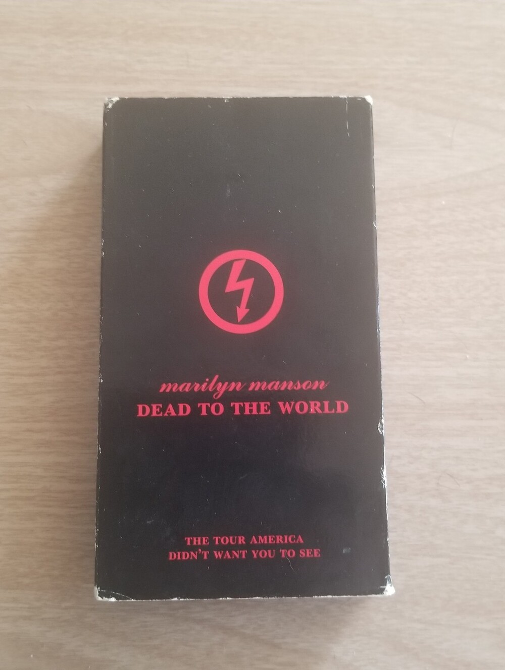 Marilyn Manson Dead To The World Tour 1998 VHS Tape
